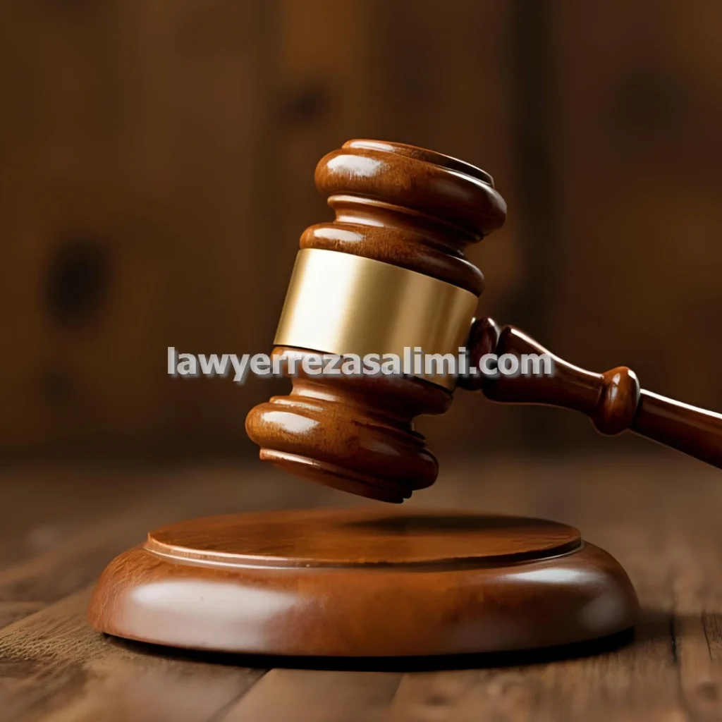 سلیمی وکیل در دعاوی ملکی و کیفری ارث و وصیت در تهران