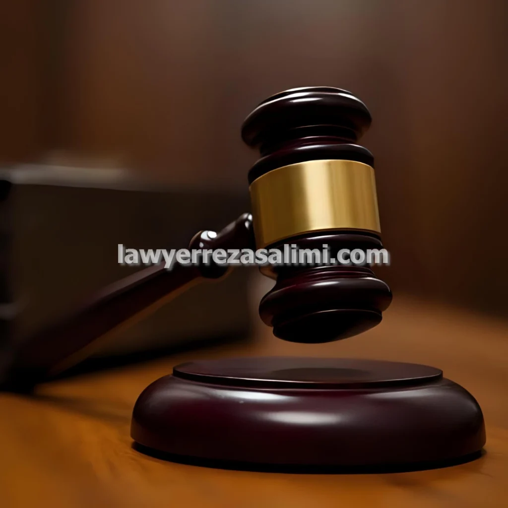 سلیمی وکیل در دعاوی ملکی و کیفری دعاوی مشارکت در تهران