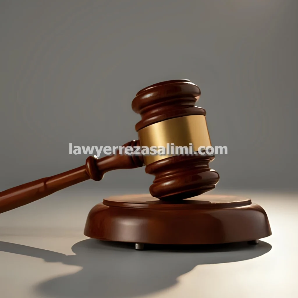 سلیمی وکیل در دعاوی ملکی و کیفری طلاق و مهریه در تهران