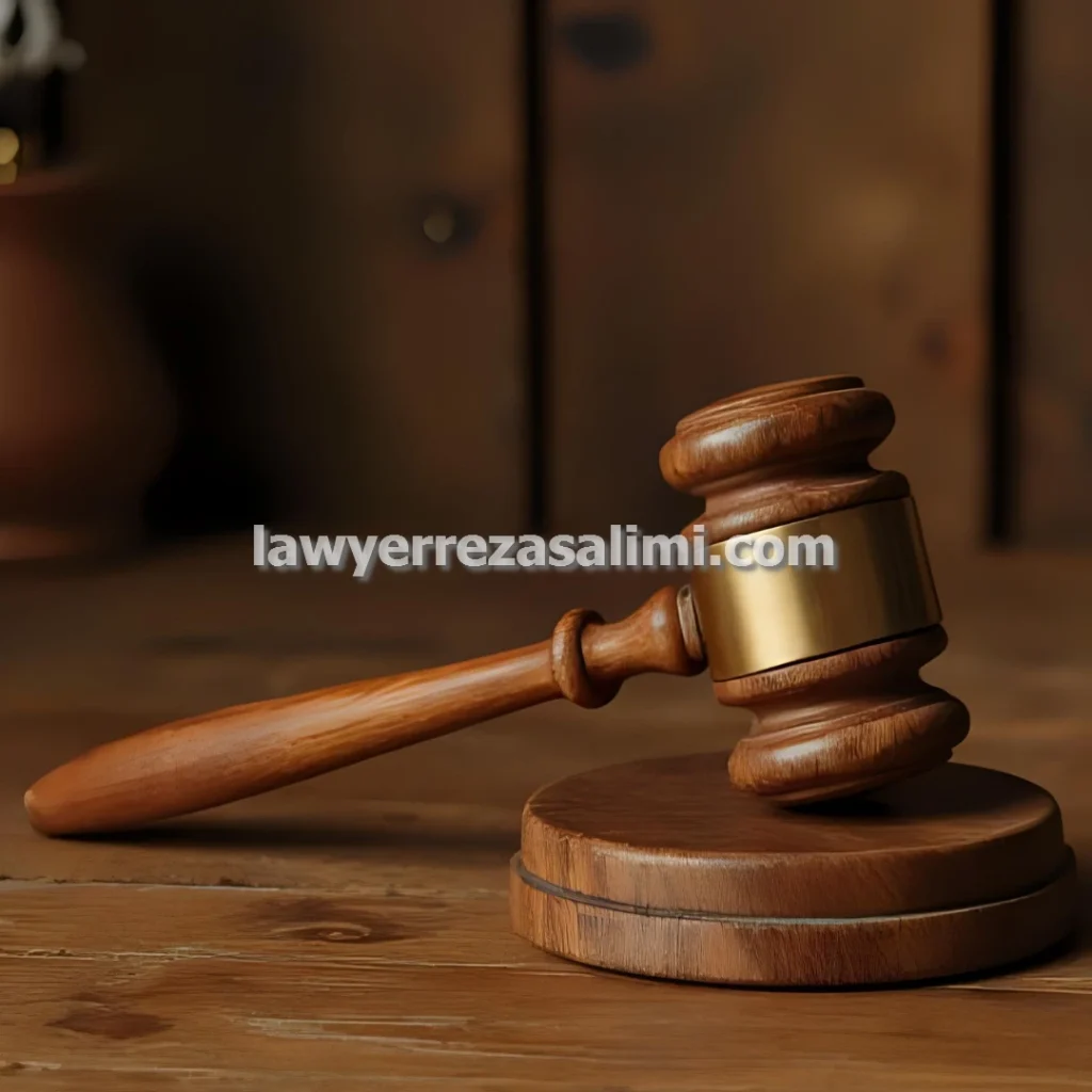 سلیمی وکیل در دعاوی ملکی و کیفری مصادره اموال در تهران