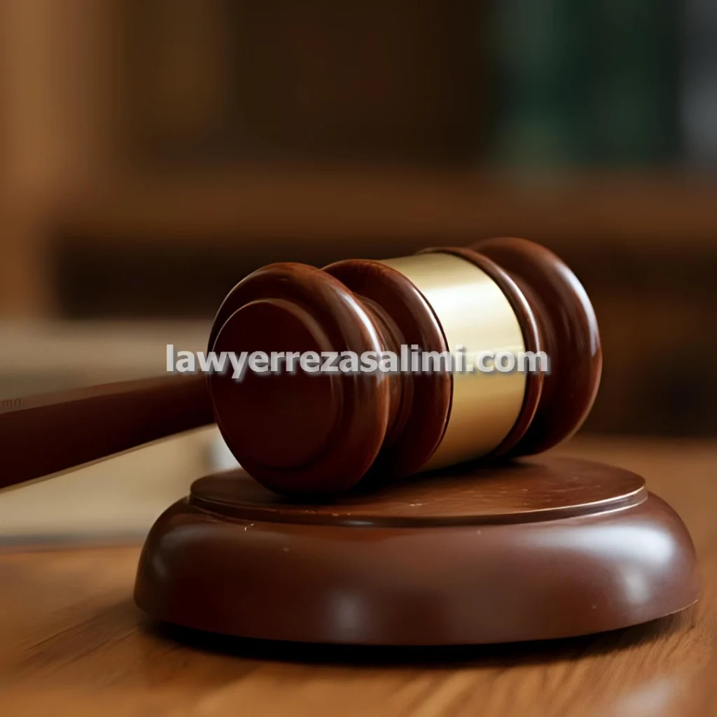 سلیمی وکیل در دعاوی ملکی و کیفری چک و سفته در تهران